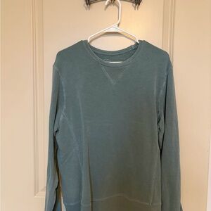 J. Crew Teal Garment Dyed Top